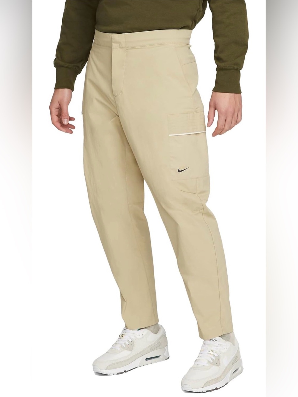 Nike Sportswear Style Essentials Utility Pants Khaki Sz 30 M DM6681-250